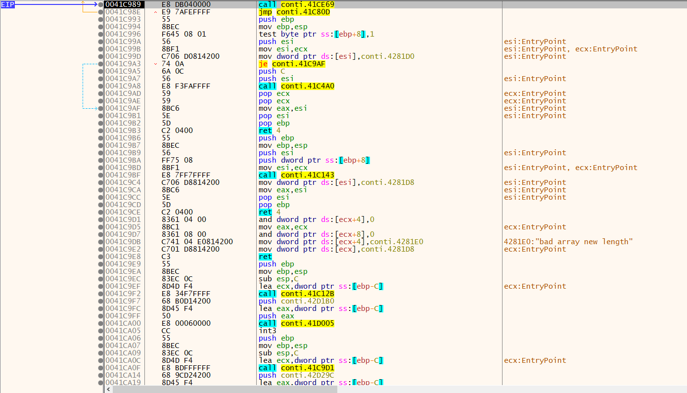 unpacked entrypoint